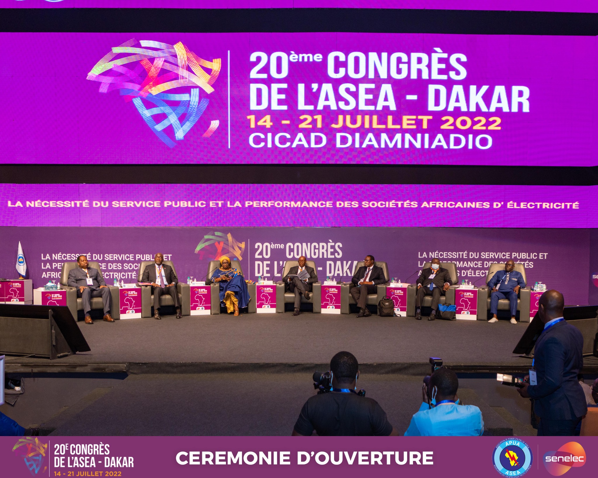 Le congrès de l’ASEA du 14 au 21 juillet 2022 à Dakar