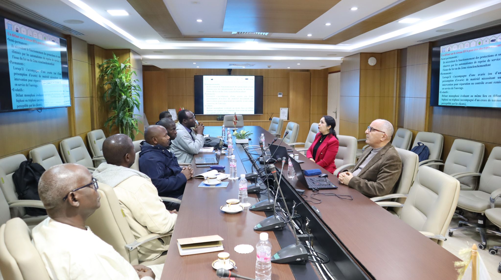 Visite de la délégation de la NIGELEC (Niger) dans le cadre d’un échange d’expertise sur le système MALT.