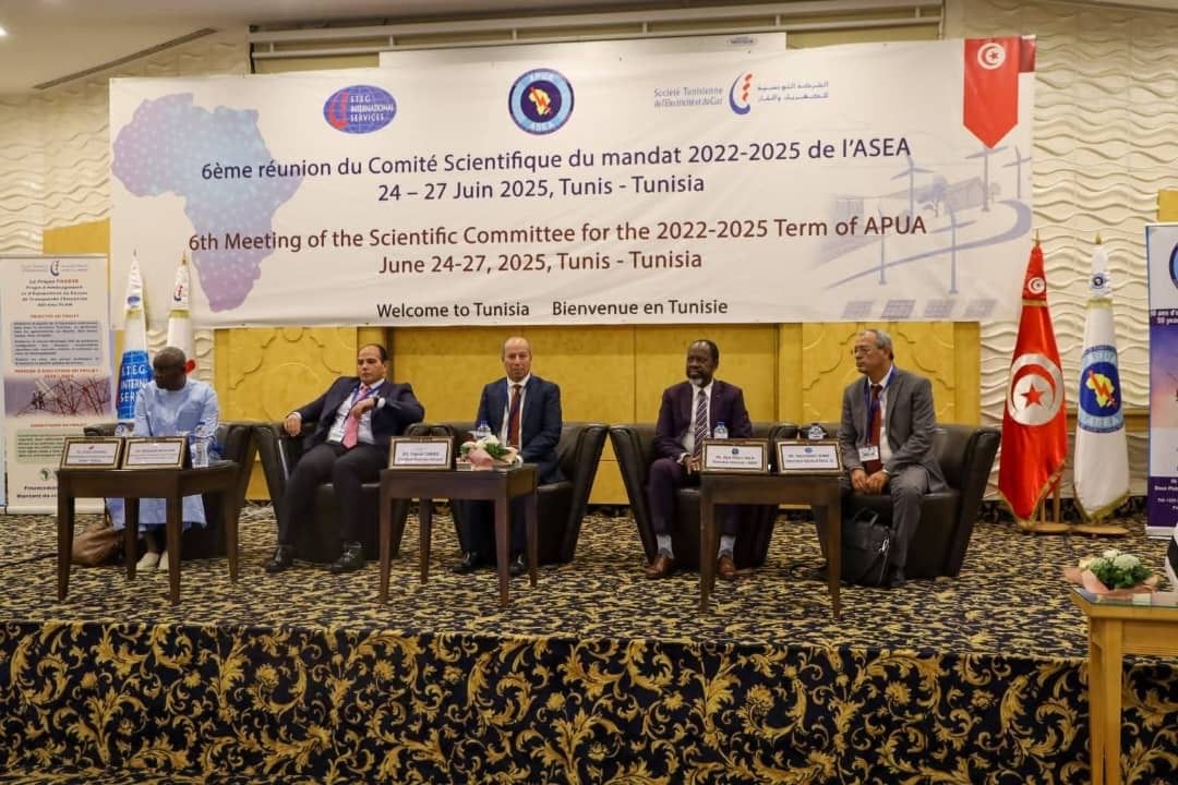 STEG International Services a participé à la 6ème réunion du comité scientifique du mondât 2022-2025 de l’ASEA qui s'est tenue à Tunis le 24 juin 2025.