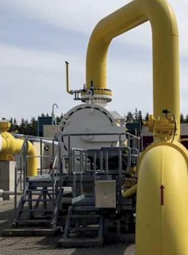 Poste d’acheminement du gaz naturel à Monastir